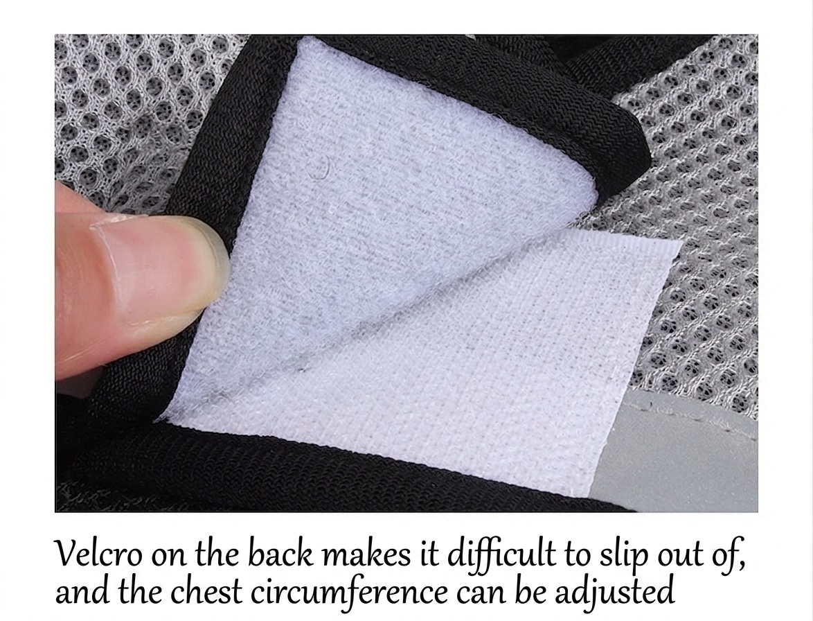Breathable Mesh Pet Harness & Leash Set - Reflective Safety