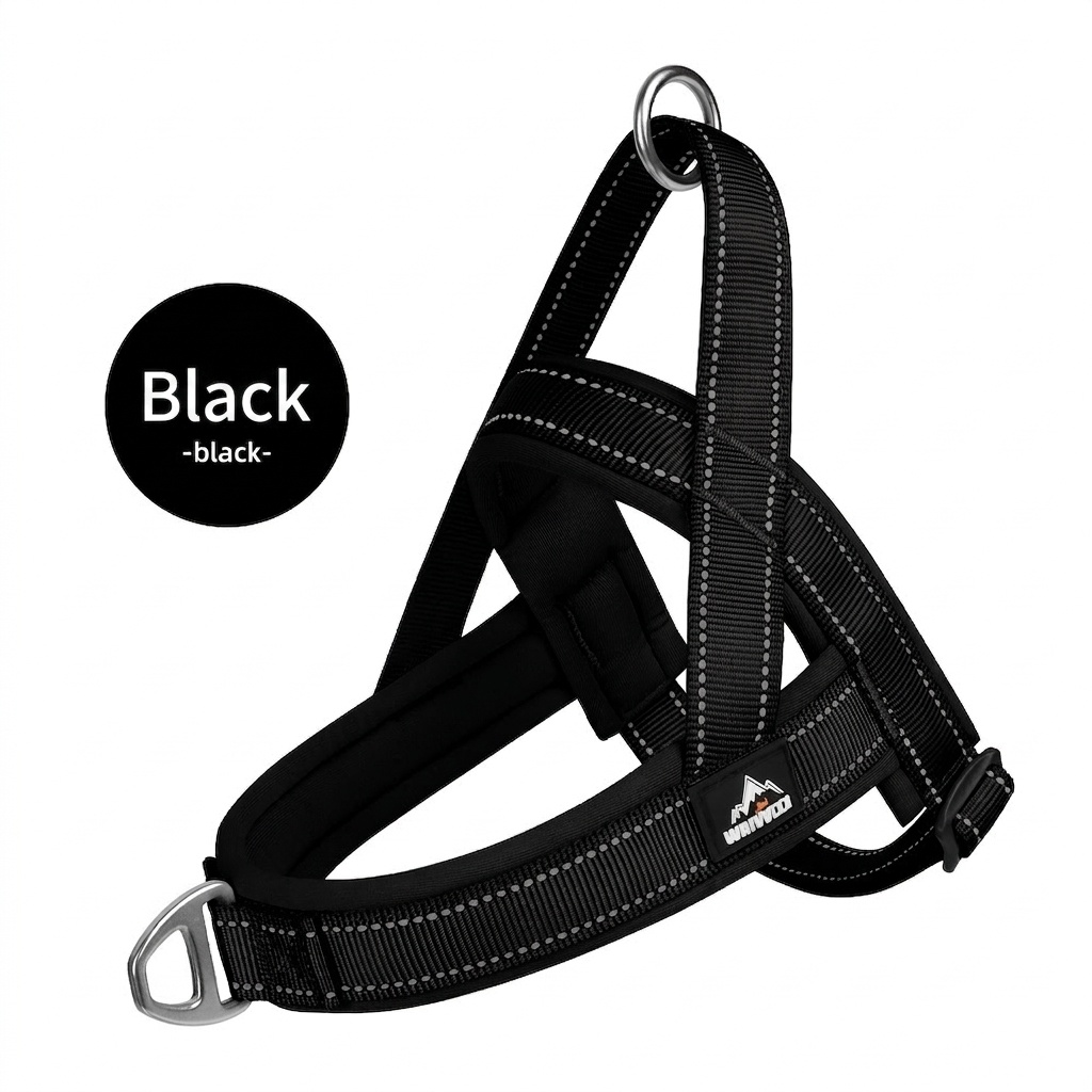 Padded Reflective No-Pull Dog Harness - Adjustable & Breathable