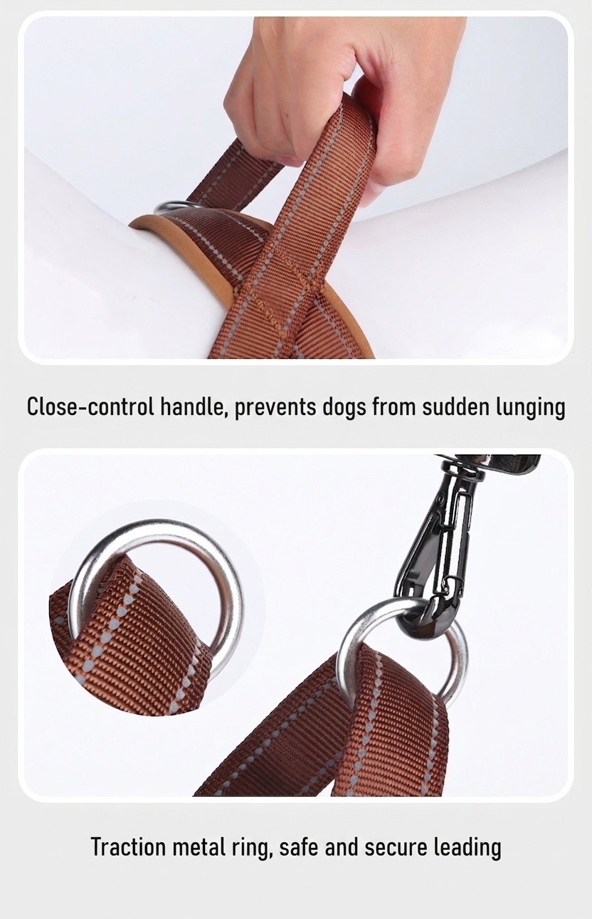 Padded Reflective No-Pull Dog Harness - Adjustable & Breathable