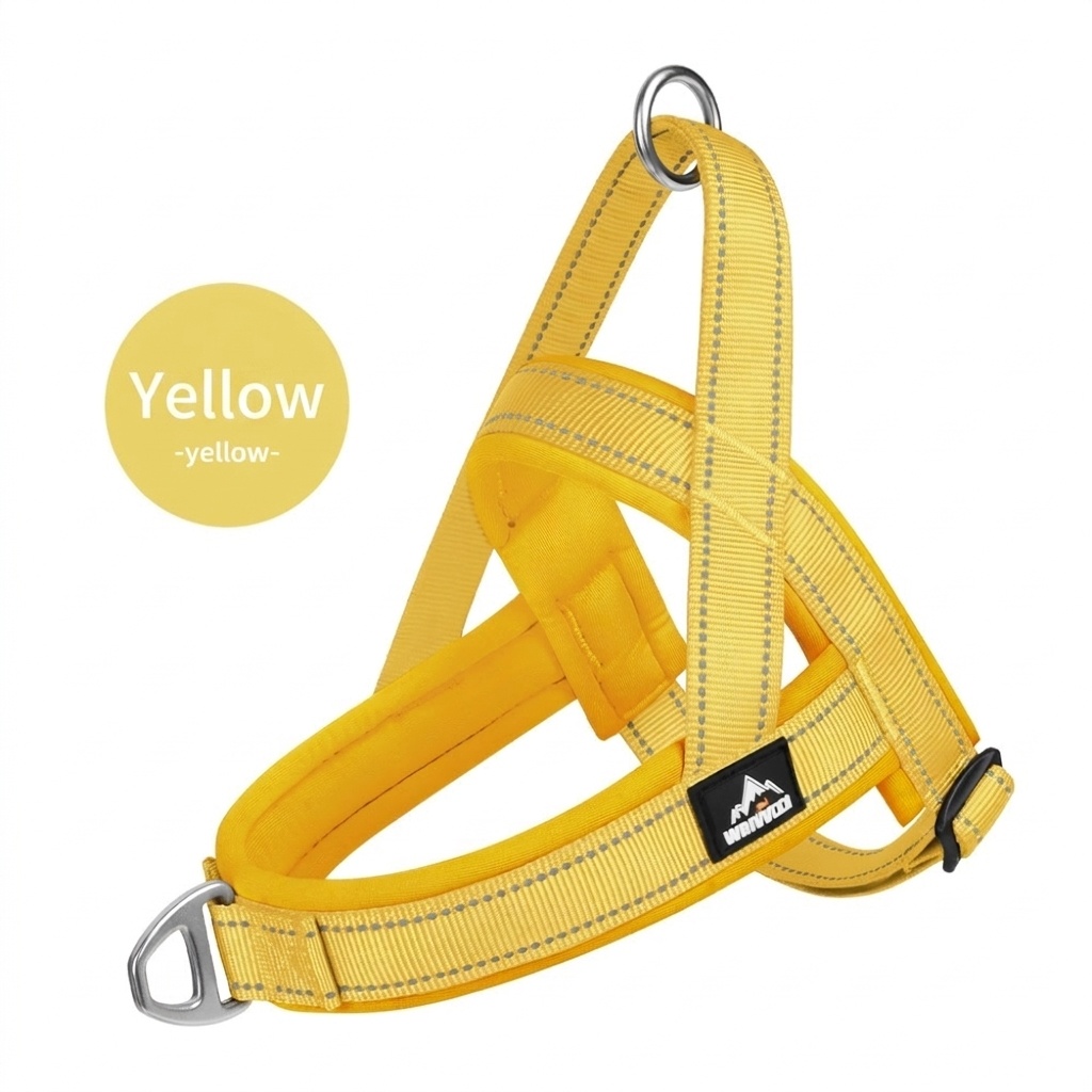 Padded Reflective No-Pull Dog Harness - Adjustable & Breathable