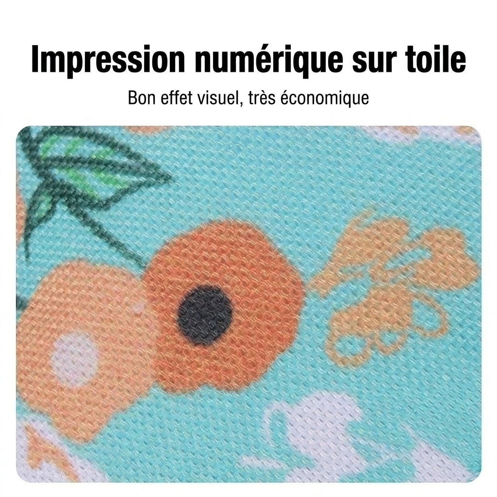 Ensemble harnais et laisse pour animaux de compagnie à motif floral en X - Ajustable et respirant