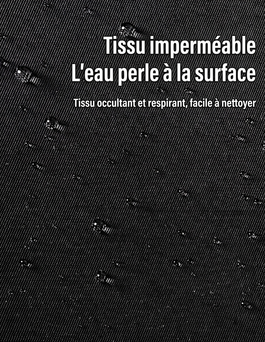 Harnais pour chien réglable anti-traction avec poignée et bordure réfléchissante