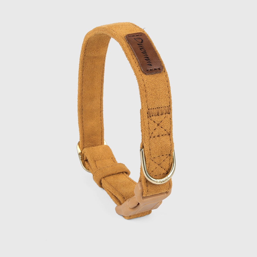 Soft Suede Pet Harness & Leash Set with Bow for Small Dogs