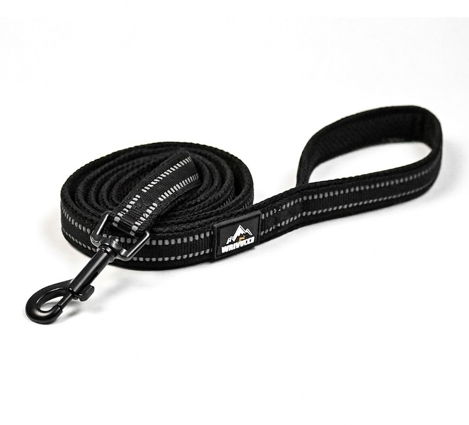 Reflective Padded Pet Leash for Dogs - Comfort & Safety
