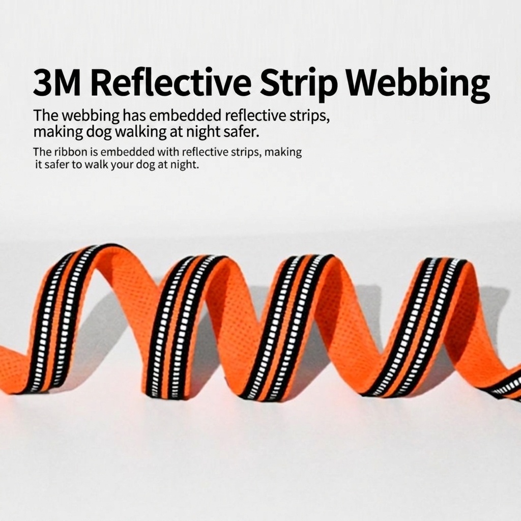Reflective Padded Pet Leash for Dogs - Comfort & Safety