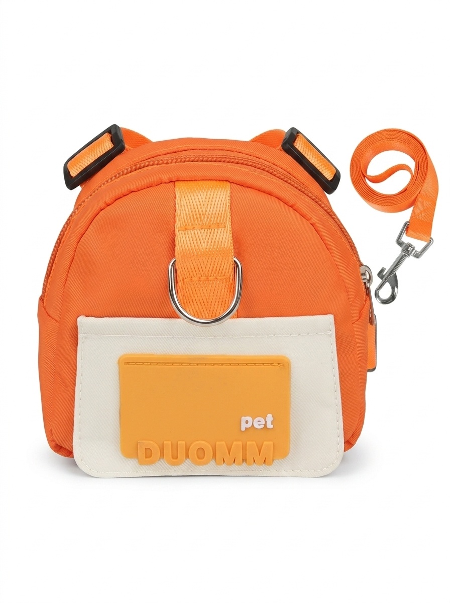 Pet Harness Backpack with Leash - Dog Walking Vest Bag