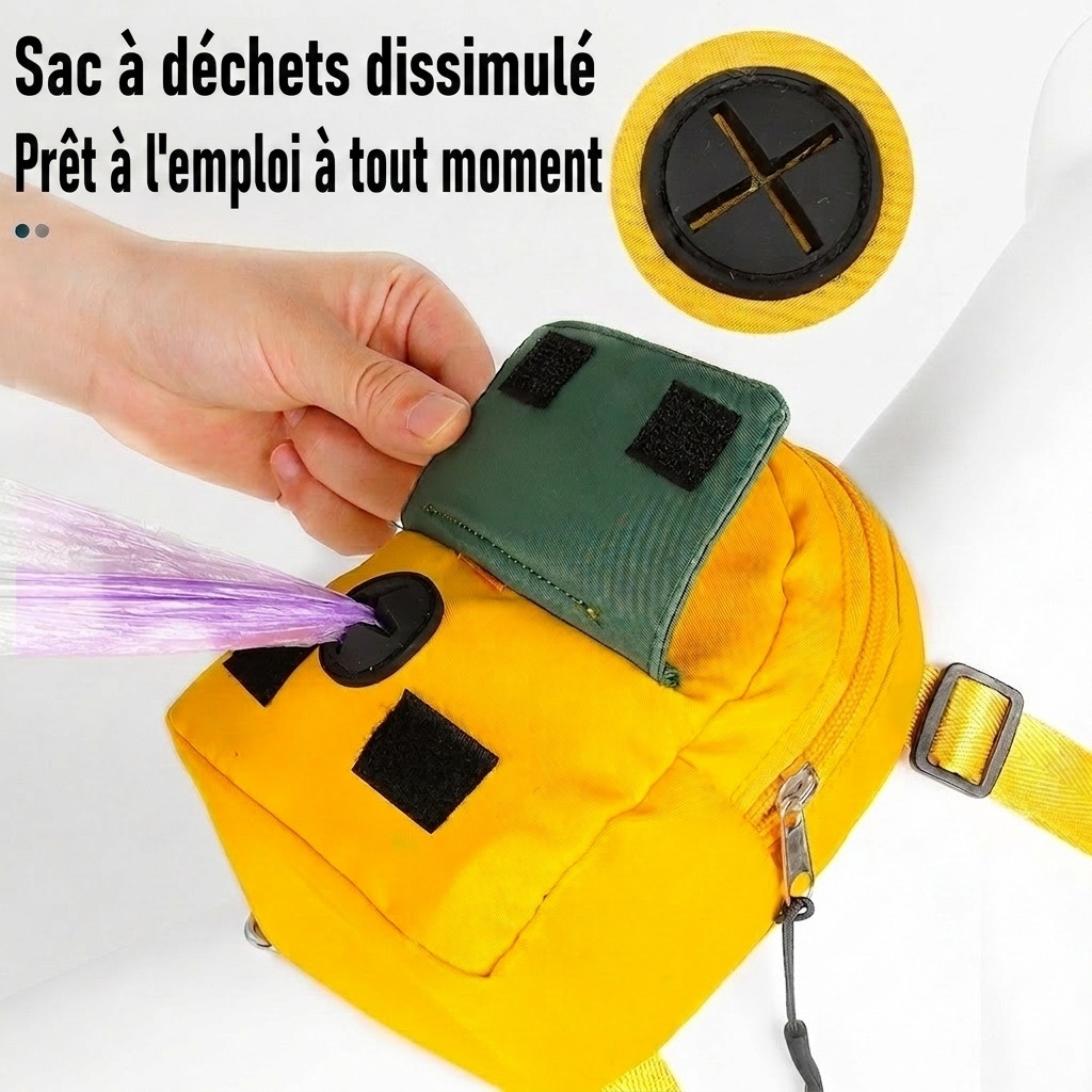 Harnais sac à dos pour animaux avec laisse - Gilet de promenade pour chien
