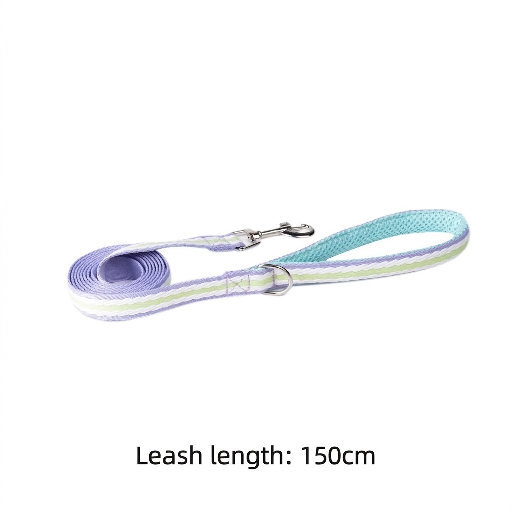 Cute Pet Harness & Leash Set with Plush Toy - Breathable Mesh