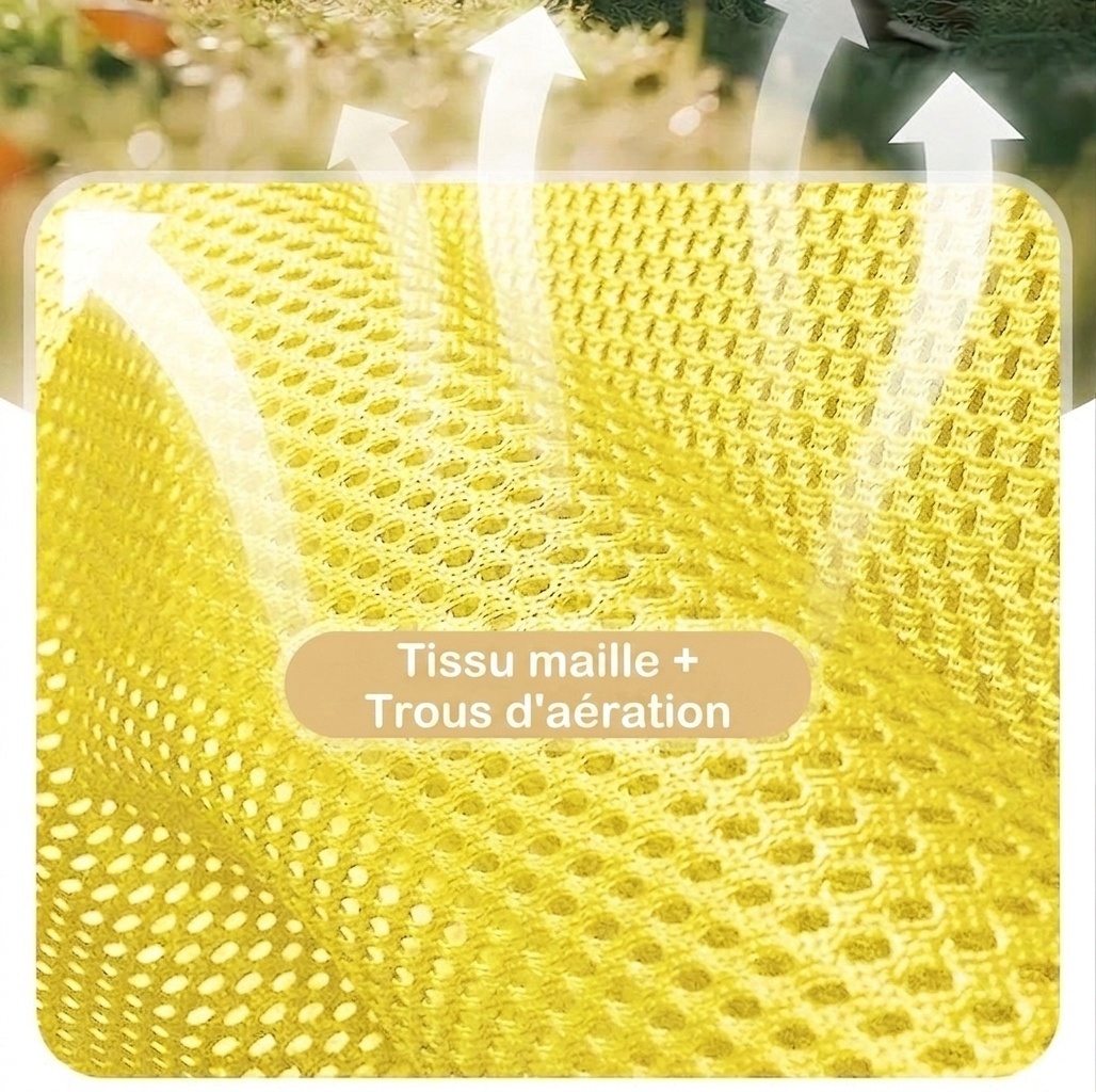 Ensemble harnais et laisse pour animaux de compagnie avec peluche - Maille respirante