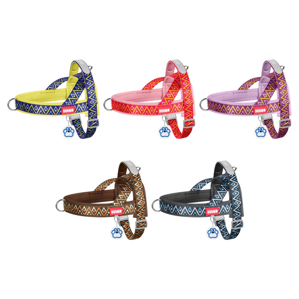 Adjustable Reflective No-Pull Dog Harness with Handle