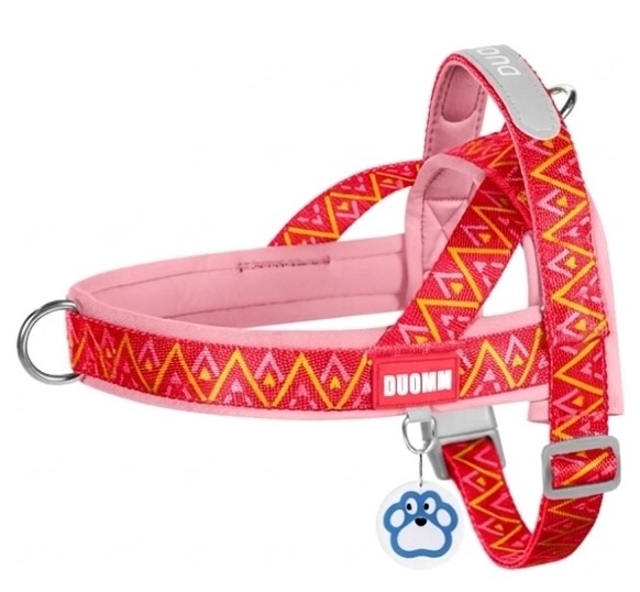 Adjustable Reflective No-Pull Dog Harness with Handle