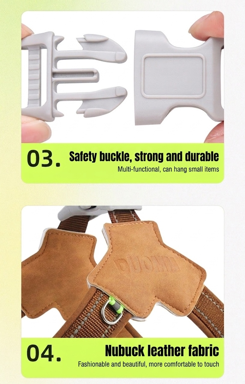 Comfort Y-Shape Reflective Dog Harness for Walking