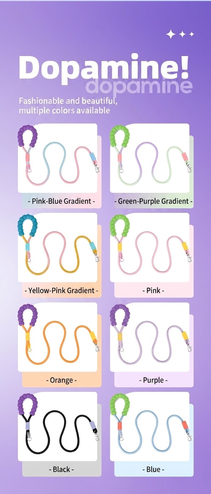 Comfort Grip Pet Leash - Durable Nylon