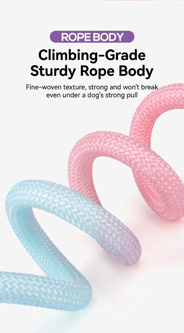 Comfort Grip Pet Leash - Durable Nylon