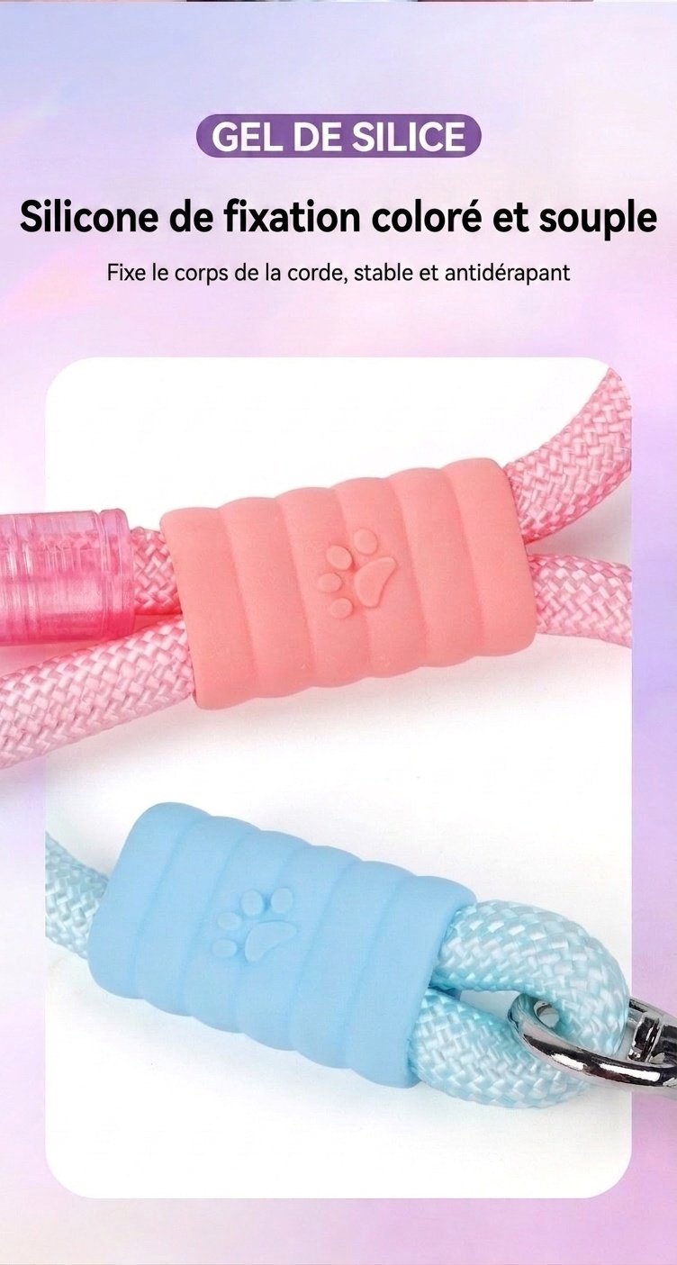 Laisse pour animaux de compagnie Comfort Grip - Nylon durable