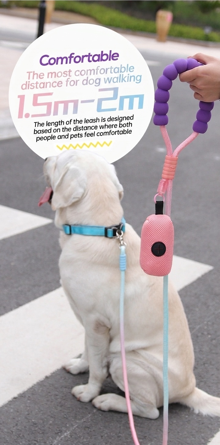 Comfort Grip Pet Leash - Durable Nylon