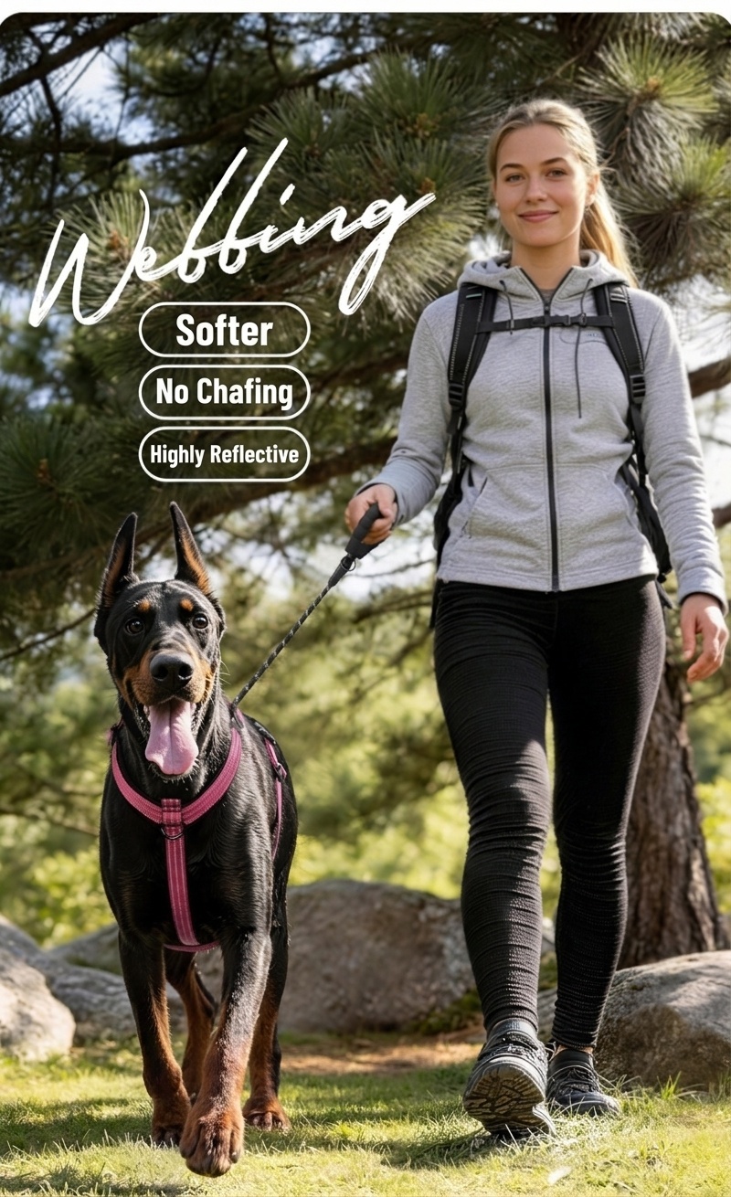 Reflective No-Pull Dog Harness - Adjustable & Comfortable