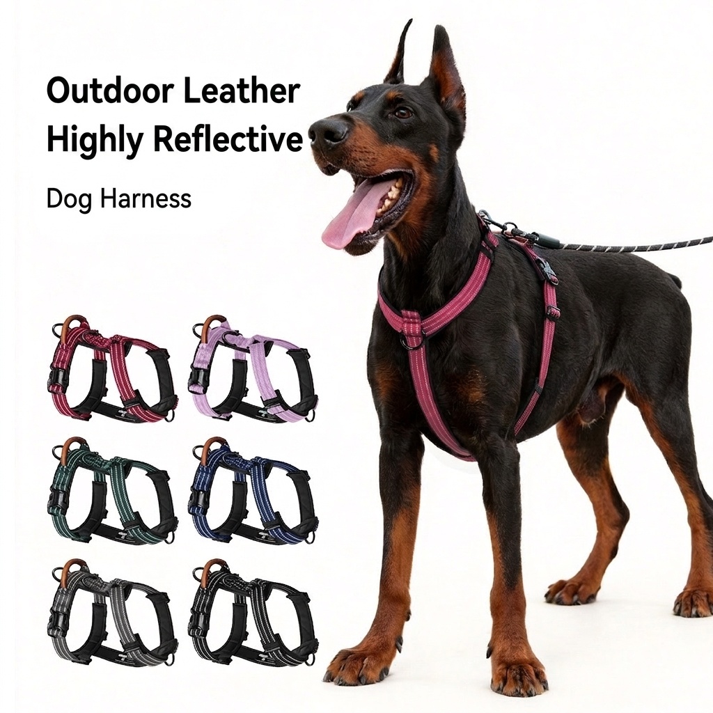 Reflective No-Pull Dog Harness - Adjustable & Comfortable
