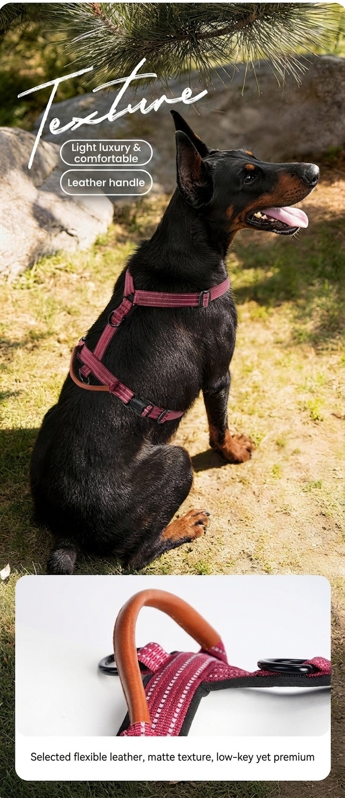 Reflective No-Pull Dog Harness - Adjustable & Comfortable