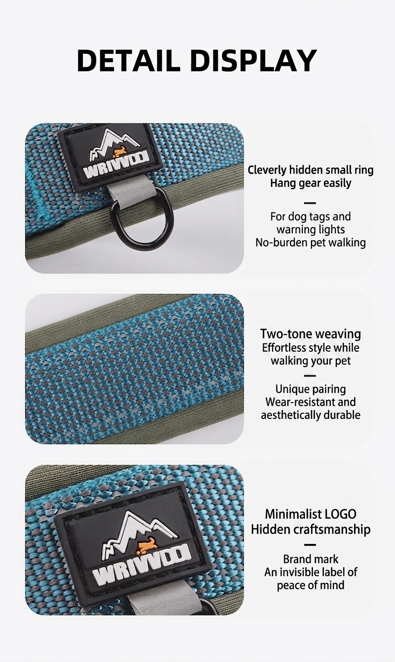 Padded Reflective Dog Collar - Adjustable & Comfortable