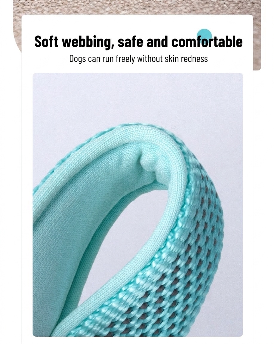 Reflective Y-Shape Dog Harness - Adjustable & No-Pull Comfort
