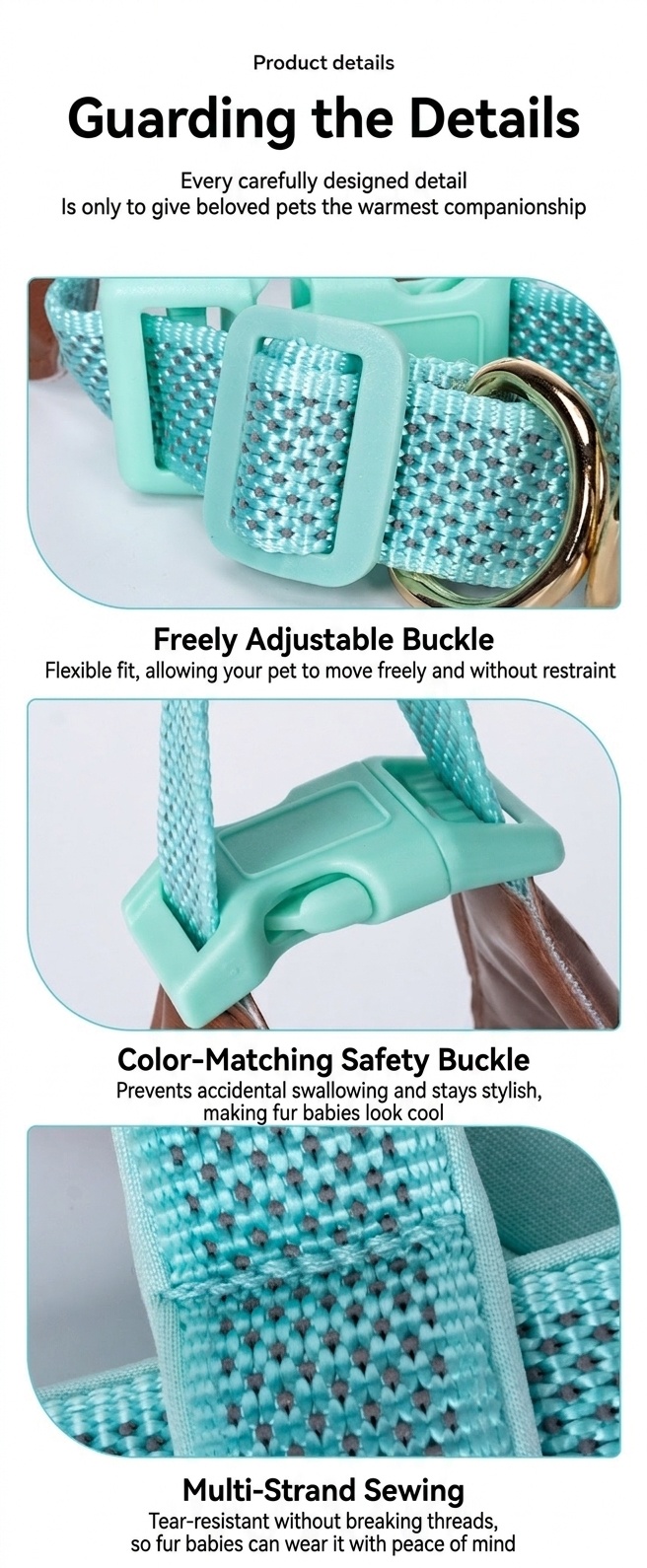 Reflective Y-Shape Dog Harness - Adjustable & No-Pull Comfort