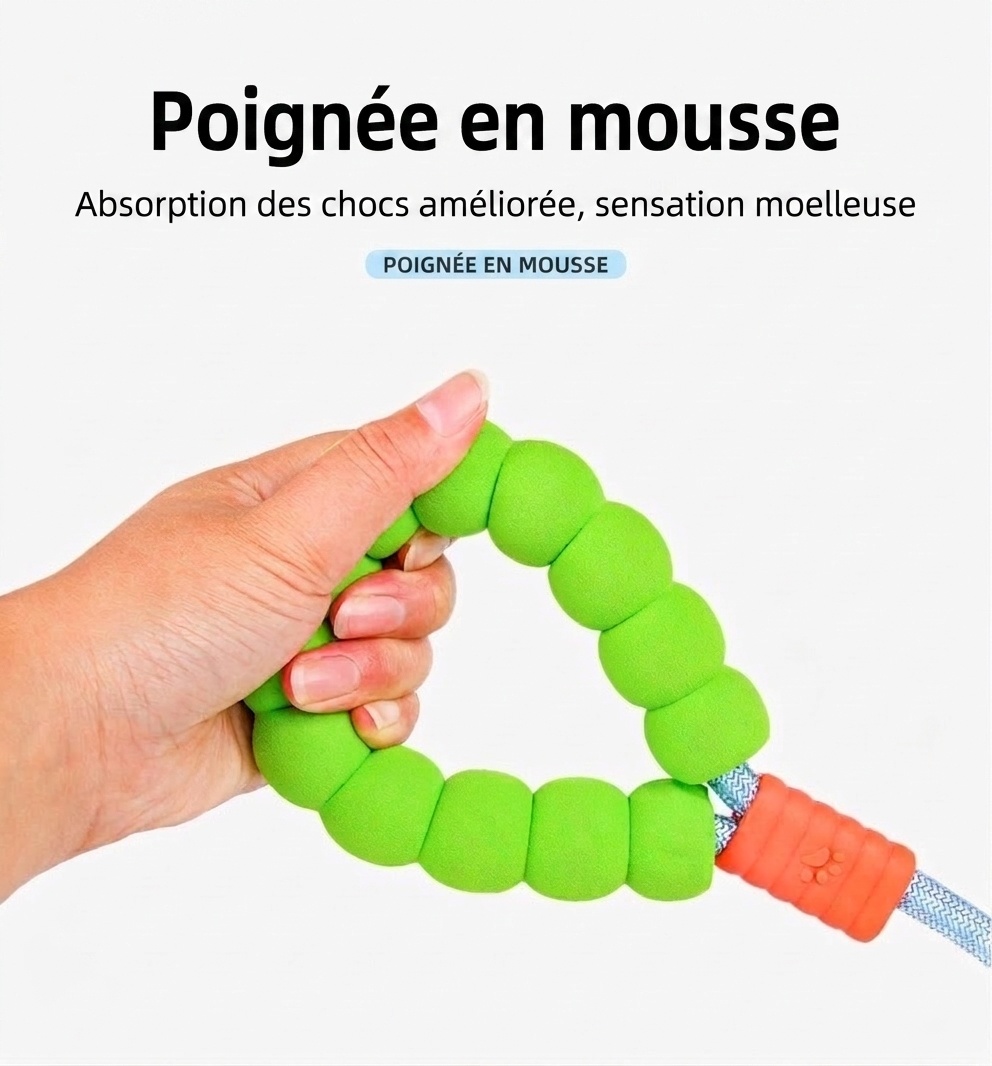 Comfort Grip Pet Leash - Durable Nylon Rope for Dogs & Cats
