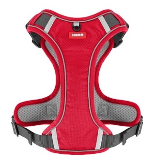 No-Pull Reflective Dog Harness with AirTag Pocket & Handle