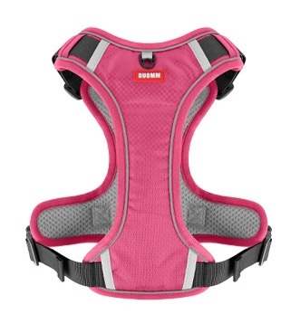 No-Pull Reflective Dog Harness with AirTag Pocket & Handle