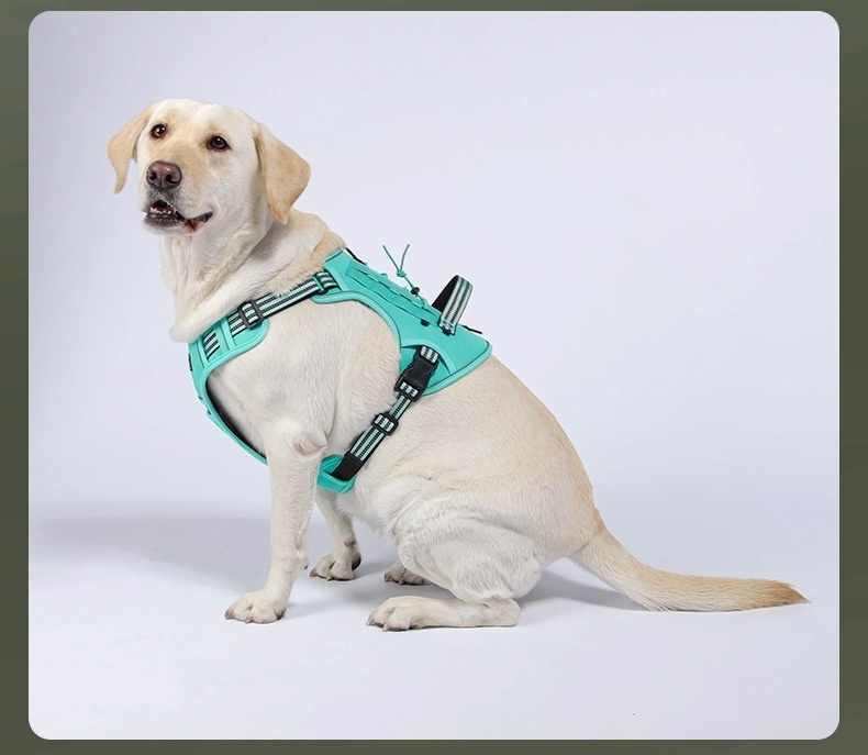 Tactical No-Pull Dog Harness with Reflective Straps & Handle