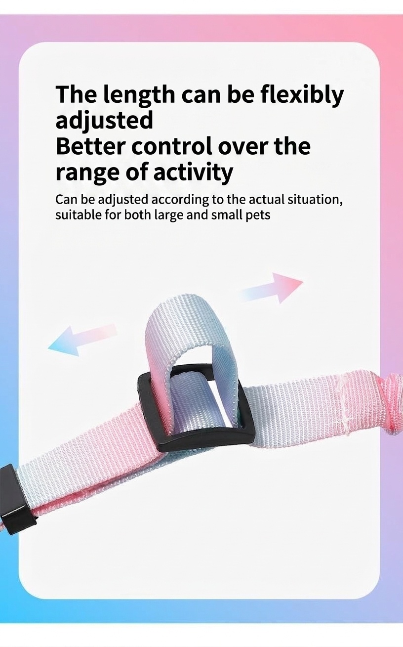Pet Car Seat Belt Leash - Adjustable & Elastic Safety Strap