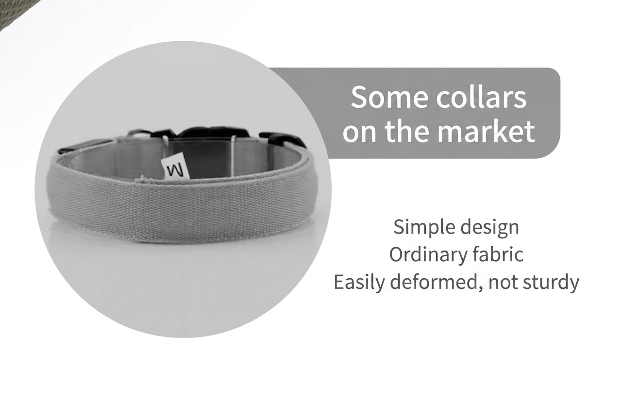 Tactical Dog Collar with Cobra Buckle & Studs - Heavy Duty
