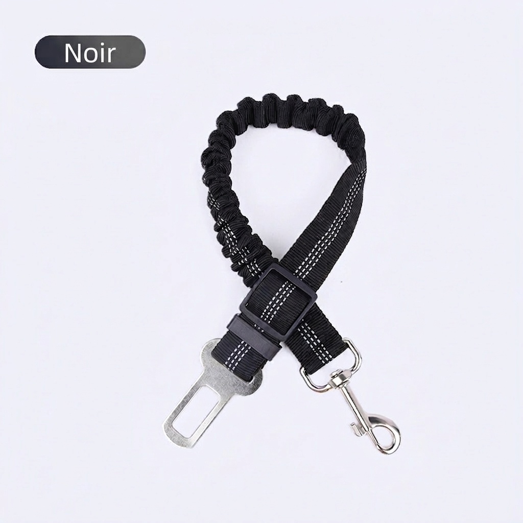 Adjustable Pet Car Seat Belt Leash - Reflective & Elastic