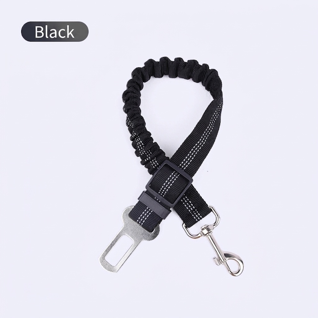 Adjustable Pet Car Seat Belt Leash - Reflective & Elastic