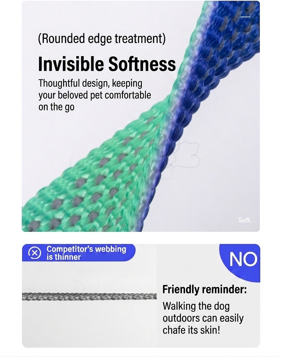 Comfort Fit Reflective Dog Harness - Adjustable No-Pull Design