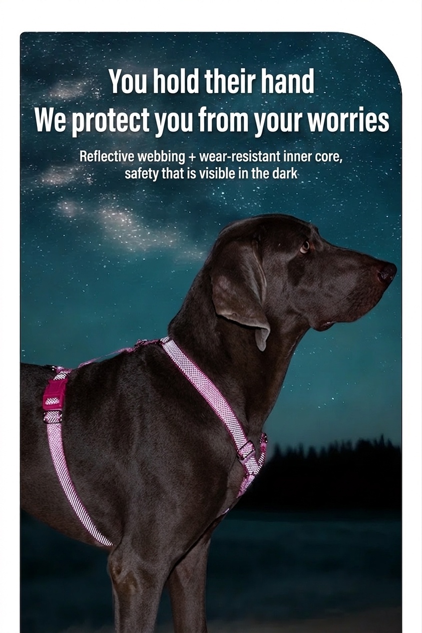 Comfort Fit Reflective Dog Harness - Adjustable No-Pull Design