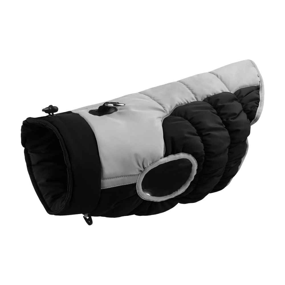 Warm Reversible Dog Puffer Vest - Waterproof Winter Pet Jacket