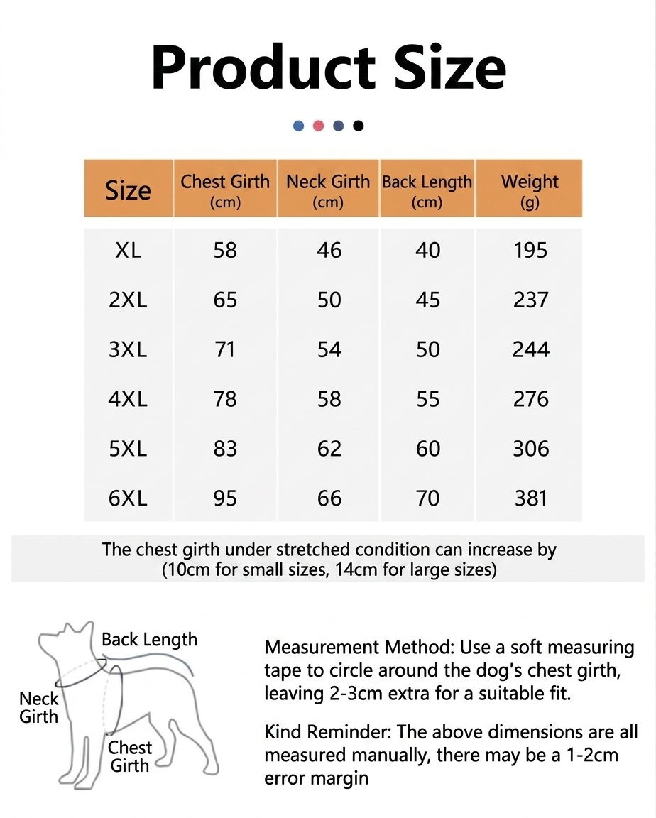 Gilet imbottito reversibile e caldo per cani - Giacca invernale impermeabile per animali domestici