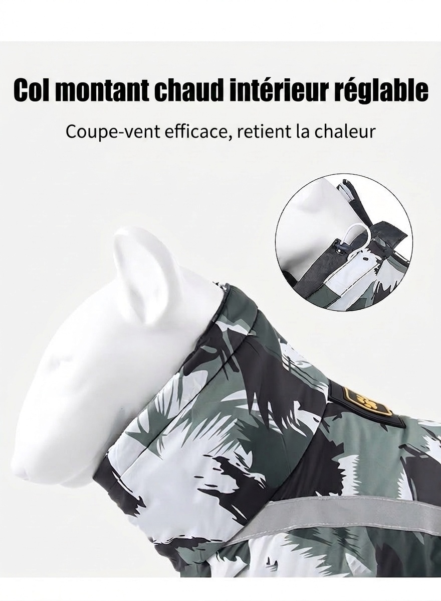Warm Reflective Waterproof Dog Winter Coat Jacket for Pets