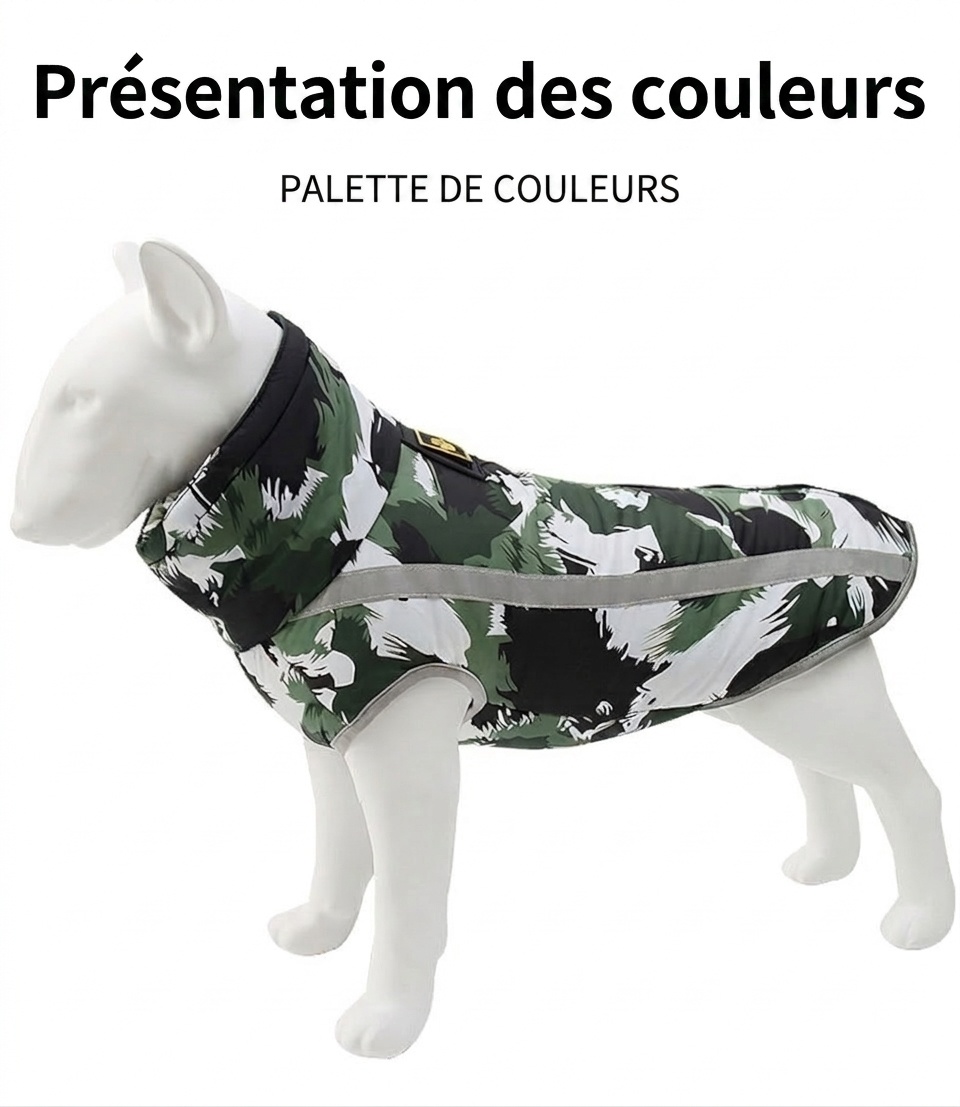 Warm Reflective Waterproof Dog Winter Coat Jacket for Pets