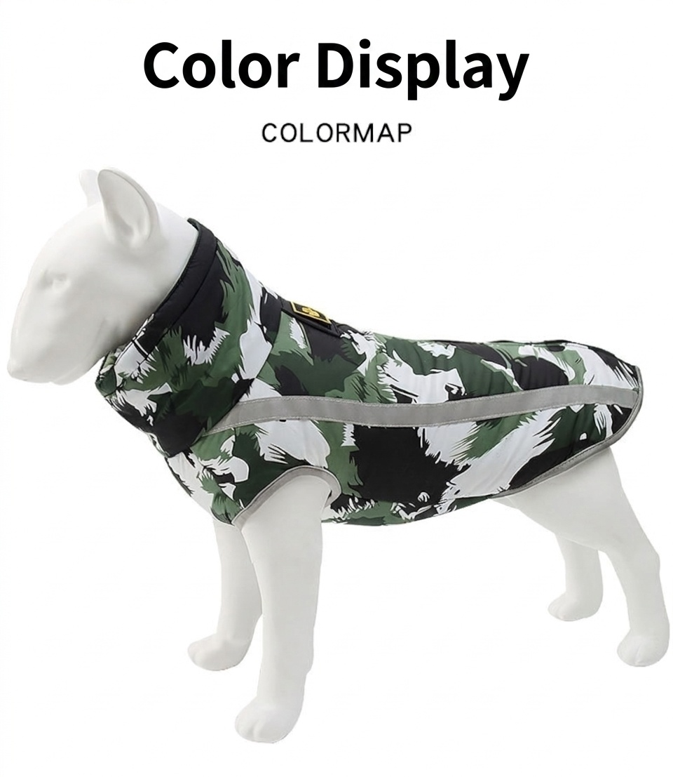 Warm Reflective Waterproof Dog Winter Coat Jacket for Pets