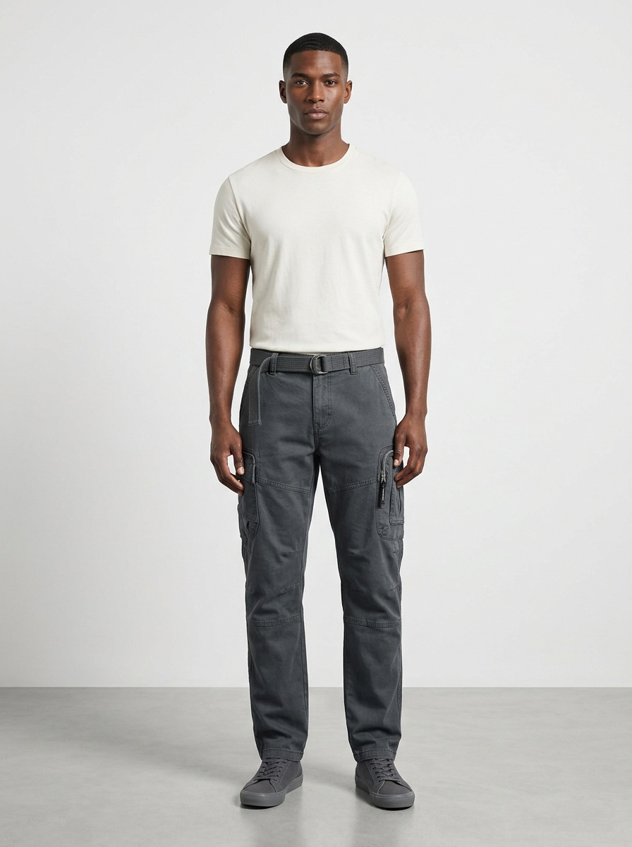 Relaxed Fit Vintage Summer Casual Men's Cargo Pants