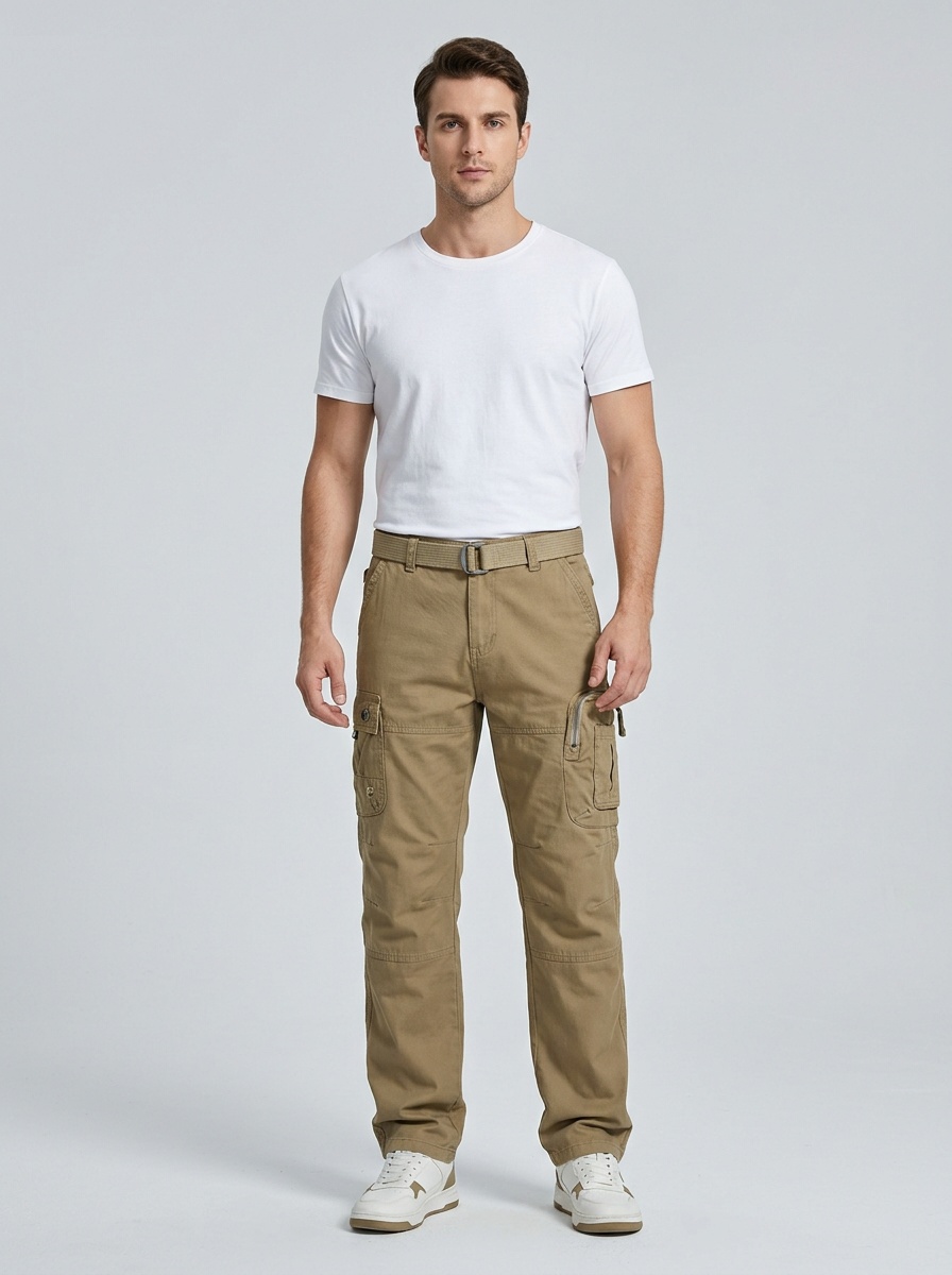 Relaxed Fit Vintage Summer Casual Men's Cargo Pants