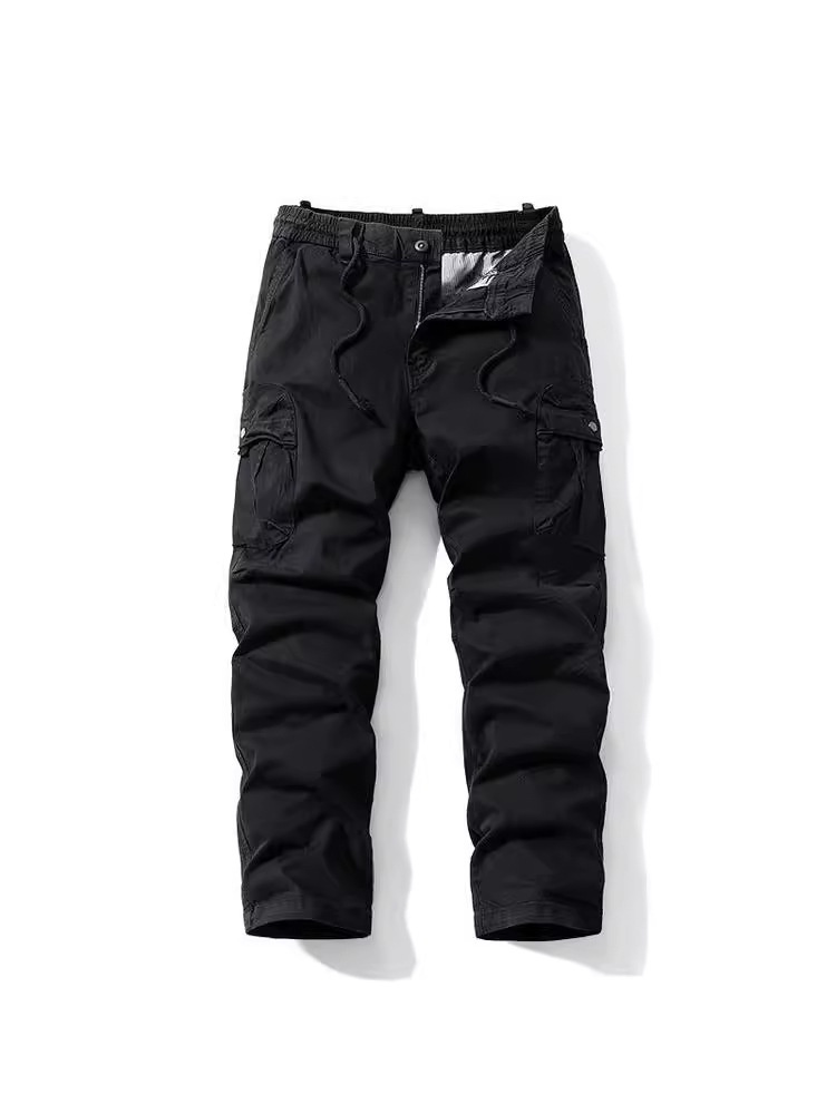 Functional Multi-Pocket Outdoor Men's Cargo Pants for Casual Wear