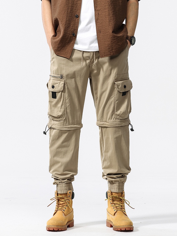 Relaxed Fit Vintage Functional Outdoor Tapered Men's Cargo Pants