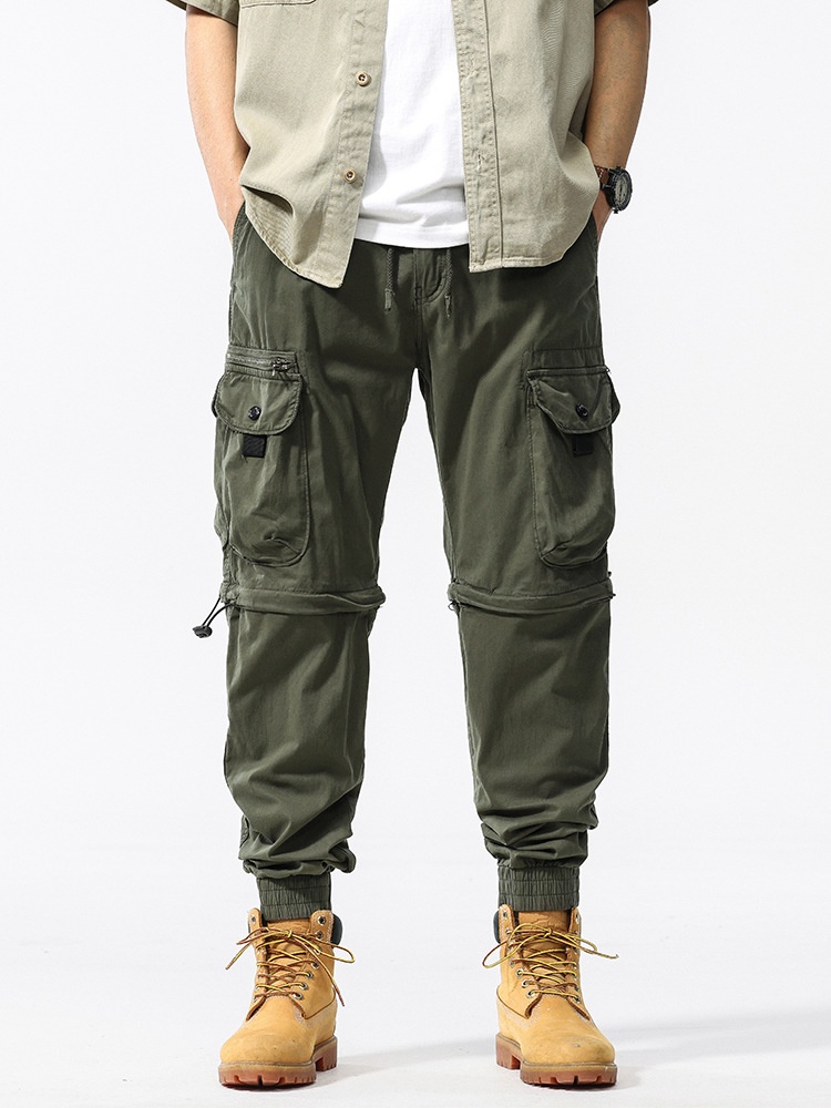 Relaxed Fit Vintage Functional Outdoor Tapered Men's Cargo Pants