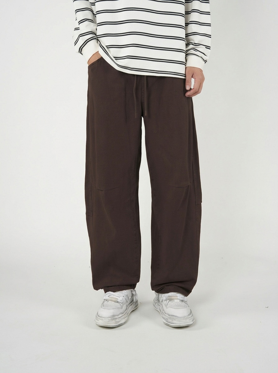 Functional Multi-Pocket Fleece-Lined Men's Cargo Pants for Winter Casual Wear