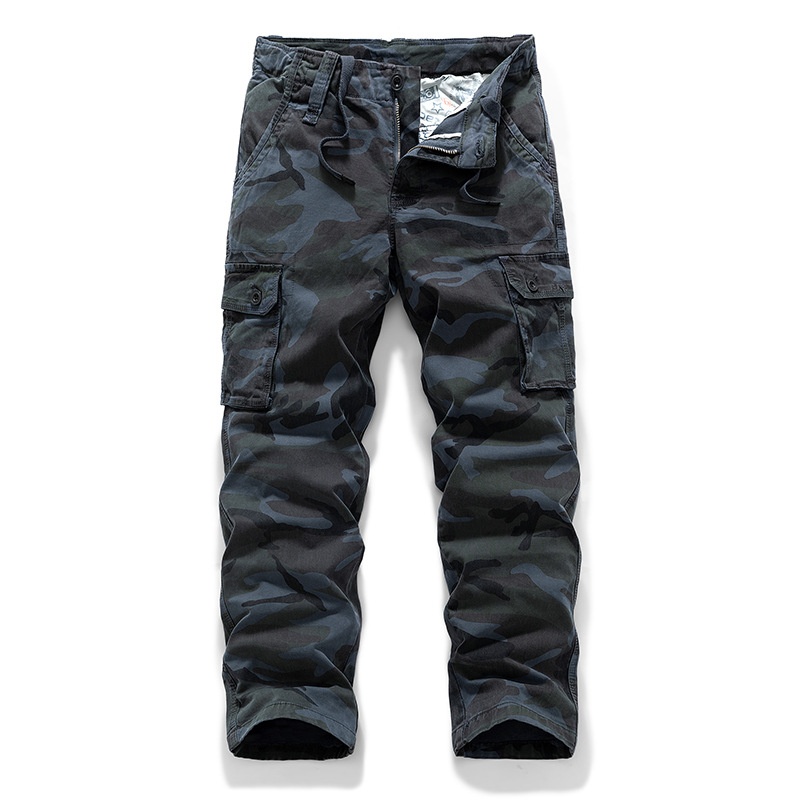 Straight Fit Outdoor Tactical Men's Cargo Pants for Casual Wear