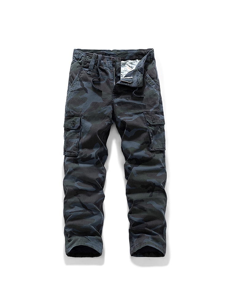 Straight Fit Outdoor Tactical Men's Cargo Pants for Casual Wear