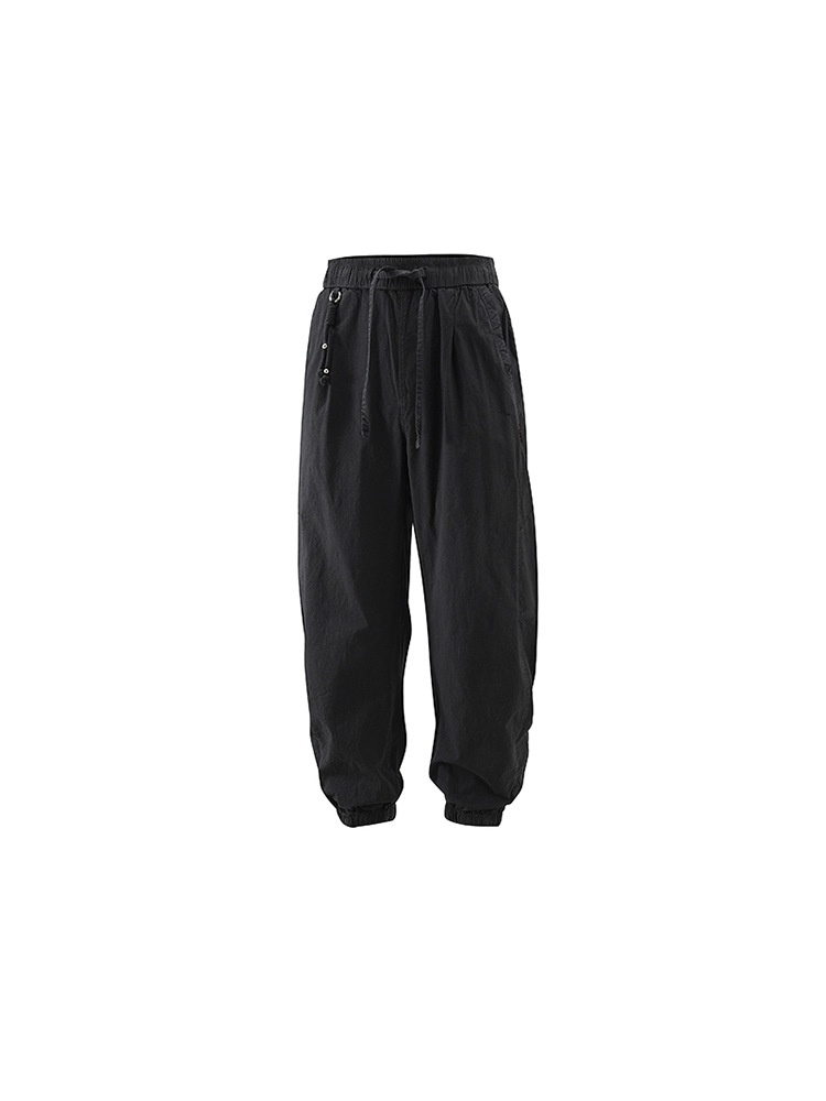 Loose Fit Straight Leg Men's Cargo Pants for Outdoor Casual Wear